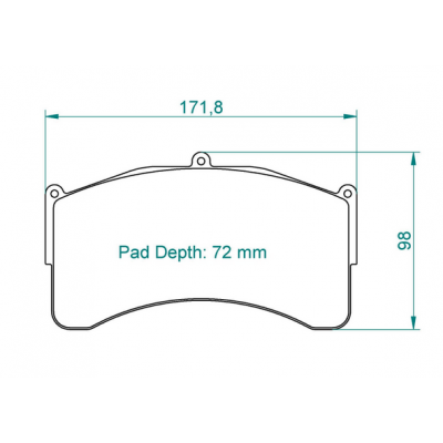 Plaquettes de frein PAGID Racing 8314 idéale pour des courses endurance longue durée