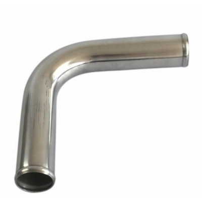 Tube aluminium 6063 coudé 90 degrés diamètre 45 mm