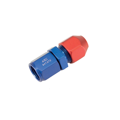 Raccord droit femelle dh6 9/16x18unf / tube 10 ex pour tube alu ag3 8x10 - atec 647072