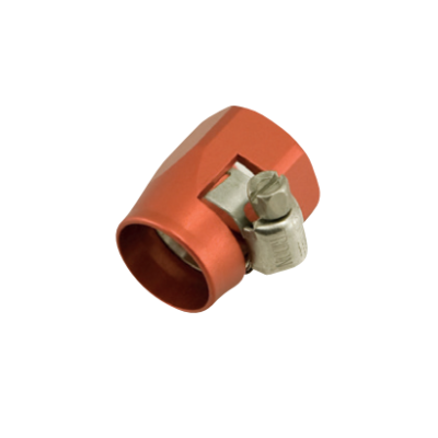 Embout a collier ATEC pour durite serie 400-06 649.593 Rouge