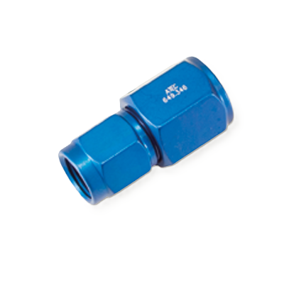 Adaptateur femelle jic 9/16x18 / femelle jic 3/4x16 tournant en aluminium 