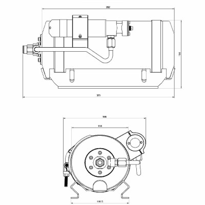Kit extincteur FEV N-TEC2950R 2.95Kg - FIA 8865-2015 List 52
