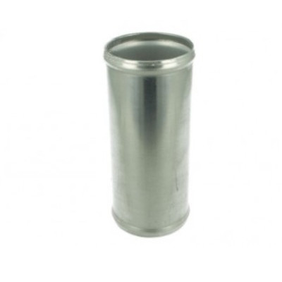 Manchon de raccordement ø30mm longueur 75mm à bourrelet aluminium