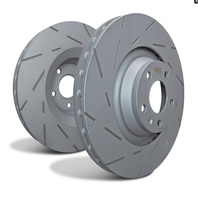 Disques de frein EBC la paire USR612 283x27x22mm rainuré