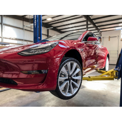 Kit de frein Essex compétition - arrière  Tesla Model 3 avec plaquettes et lamelles anti-bruit