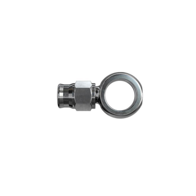 Raccord banjo acier droit GOODRIDGE court DH4 7/16x20UNF / Diamètre 3/8UNF