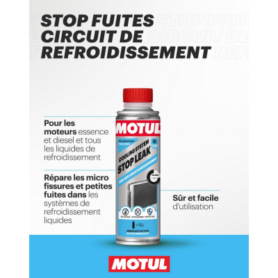 Stop Fuite Circuit de Refroidissement MOTUL 300ml