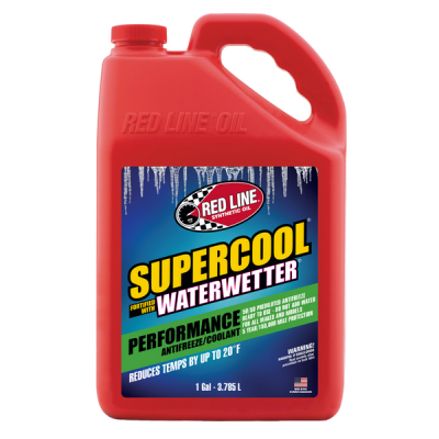 Liquide de refroidissement RED LINE SUPERCOOL PERFORMANCE 81215 - Bidon de 3.785L