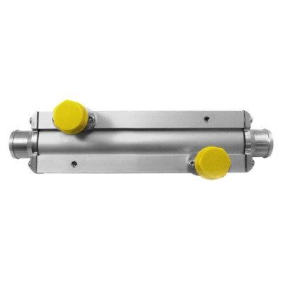 Echangeur eau / huile LAMINOVA 250mm Eau diamètre 32mm / huile DH10 7/8x14unf