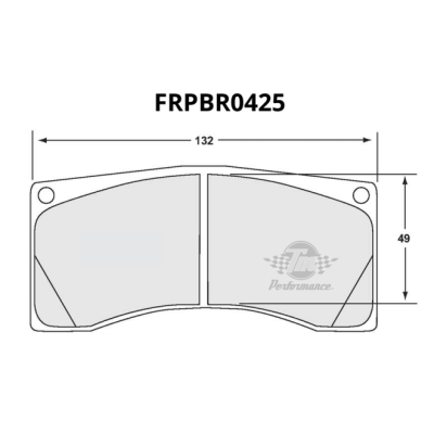 Plaquettes de frein TM Audi R8 endurance type haute endurance