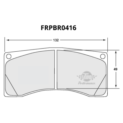 Plaquettes de frein TM Sprint - haute friction FRPBR0416