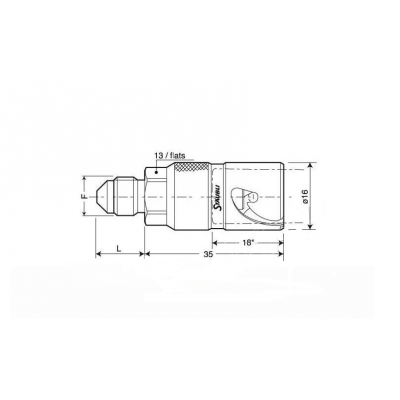 Coupleur de frein DH3 STAUBLI SPH03-7652BALKRJE