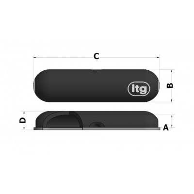 FILTRE A AIR ITG MOUSSE + PLAQ NON PERCE-POUR 4 TROMPETT 505 X 128 MM 