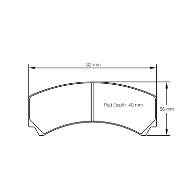 Plaquettes de frein PAGID Racing 8237 Rouge Tres haute friction