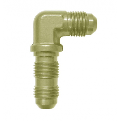 Passe cloison 90° acier long mâle/mâle DH3 3/8x24UNF  GOODRIDGE 833-03P