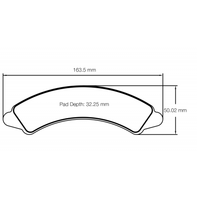 Plaquettes de frein PAGID Racing 6002 Rouge Très haute friction