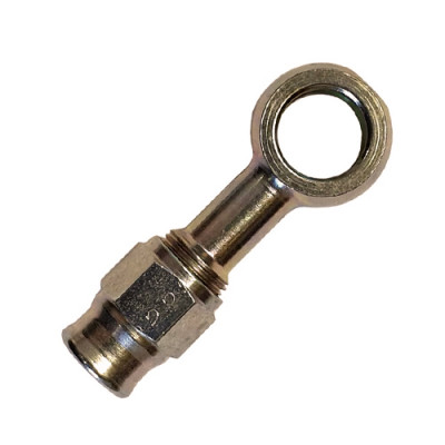 Raccord banjo acier droit long DH3 3/8x24UNF / Diamètre10mm  GOODRIDGE 5092-03P