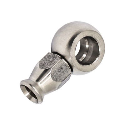 Raccord banjo inox droit court DH3 3/8x24UNF / Diamètre10mm GOODRIDGE 5091-03C