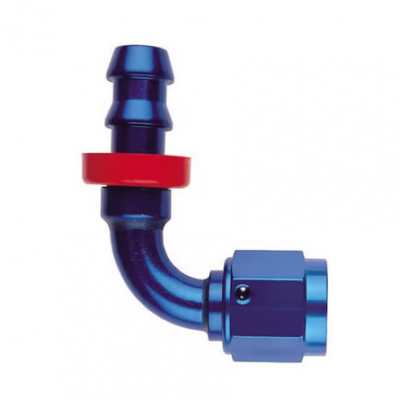 Raccord coudé femelle 90° en aluminium, marque Goodridge, filetage JIC 1 1/16x12