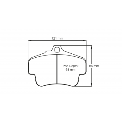 Plaquettes de frein PAGID Racing 2405 Bleu moyenne friction