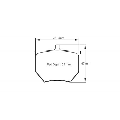 Plaquettes de frein PAGID Racing 8040 Bleu Moyen friction - historique
