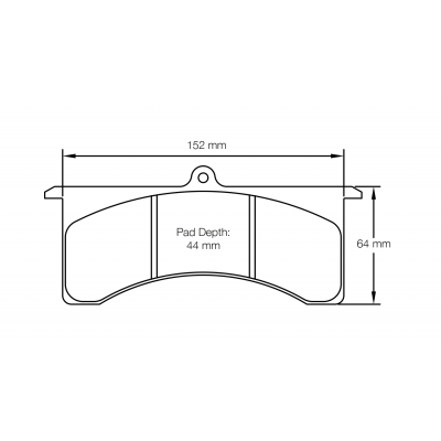 Plaquettes de frein PAGID Racing 1798 Rouge Tres haute friction