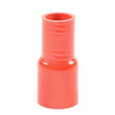 Réducteur Silicone Droit diamètre intérieur 38-32mm Rouge