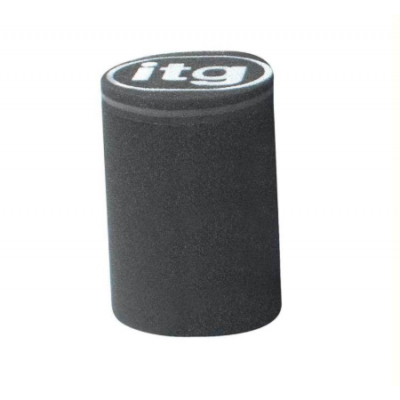 FILTRE A AIR TYPE CHAUSSETTE L:130MM DIA INTER 70MM PO CORNET DE CARBURATEUR 