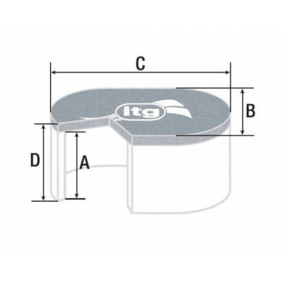 Filtre à air mousse ITG spécifique Porsche 11